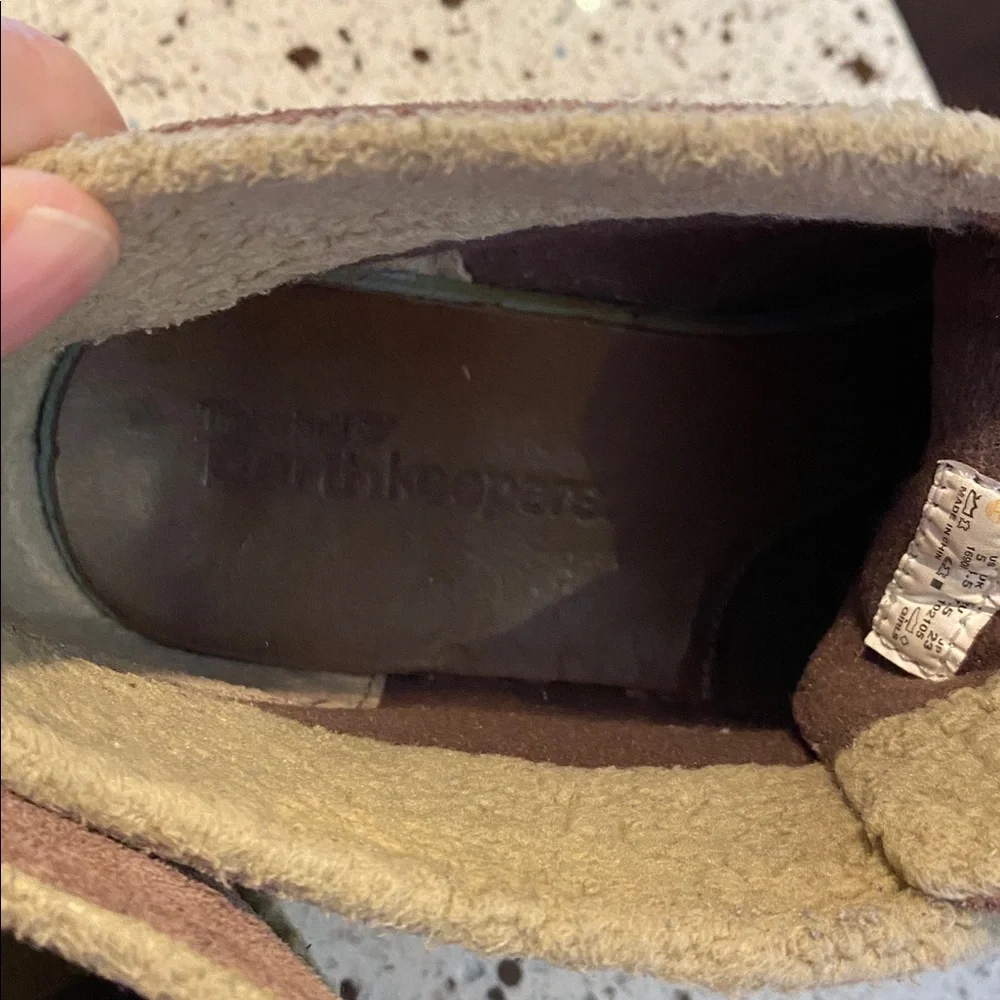 TIMBERLAND EARTHKEEPERS SUEDE FAUX FUR LACE UP BOOTS - Picture 4 of 9